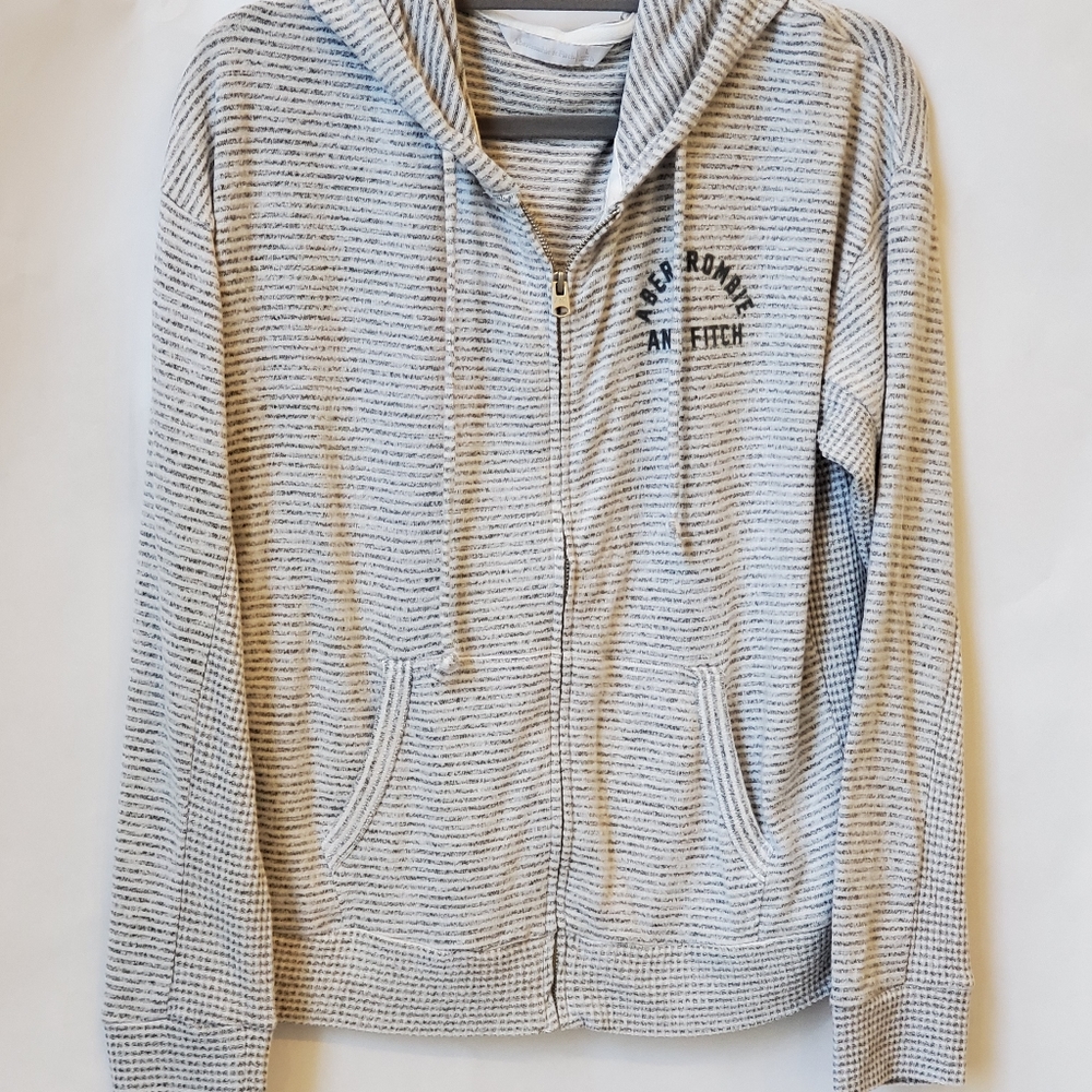 Abercrombie & Fitch Striped Hooded Jacket